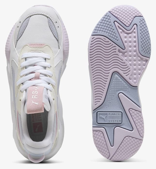 کفش ورزشی زنانه Puma خاکستری/سفید مدل RS-X Soft کفش ورزشی زنانه Puma خاکستری/سفید مدل RS-X Soft