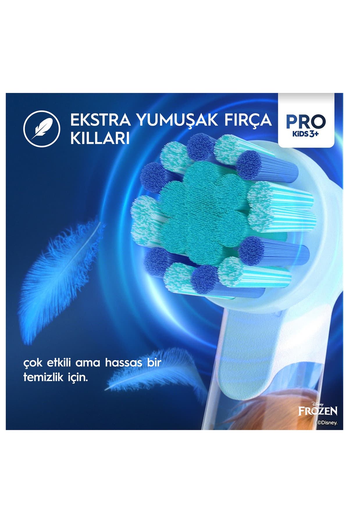 مسواک شارژی کودک Oral-B سری ویژه Frozen مدل D100 مسواک شارژی کودک Oral-B سری ویژه Frozen مدل D100