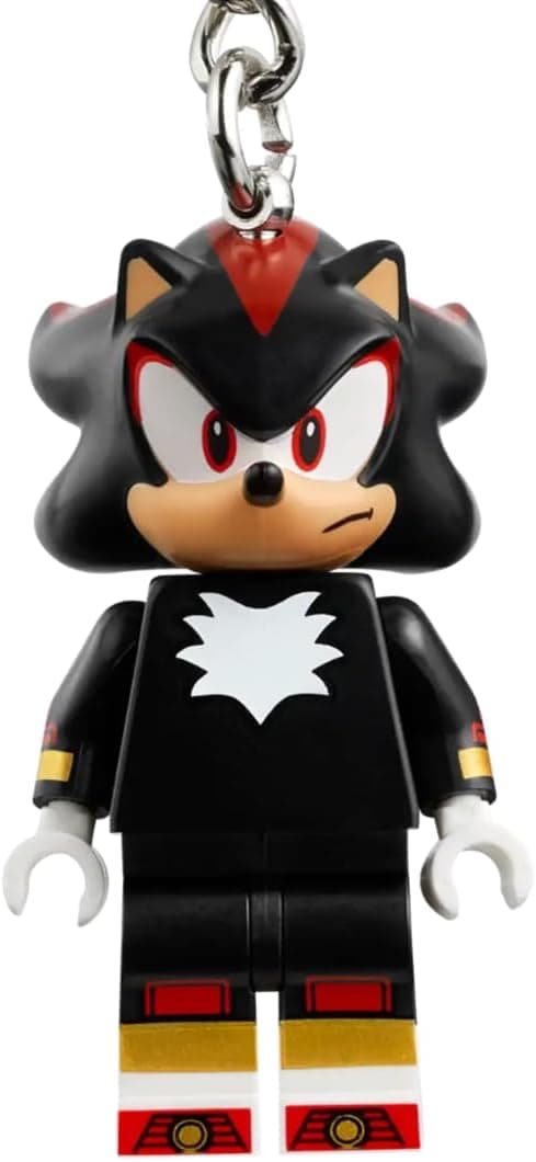 لگو Sonic the Hedgehod Shadow the Hedgehog جاسوئیچی مدل 854302 لگو Sonic the Hedgehod Shadow the Hedgehog جاسوئیچی مدل 854302