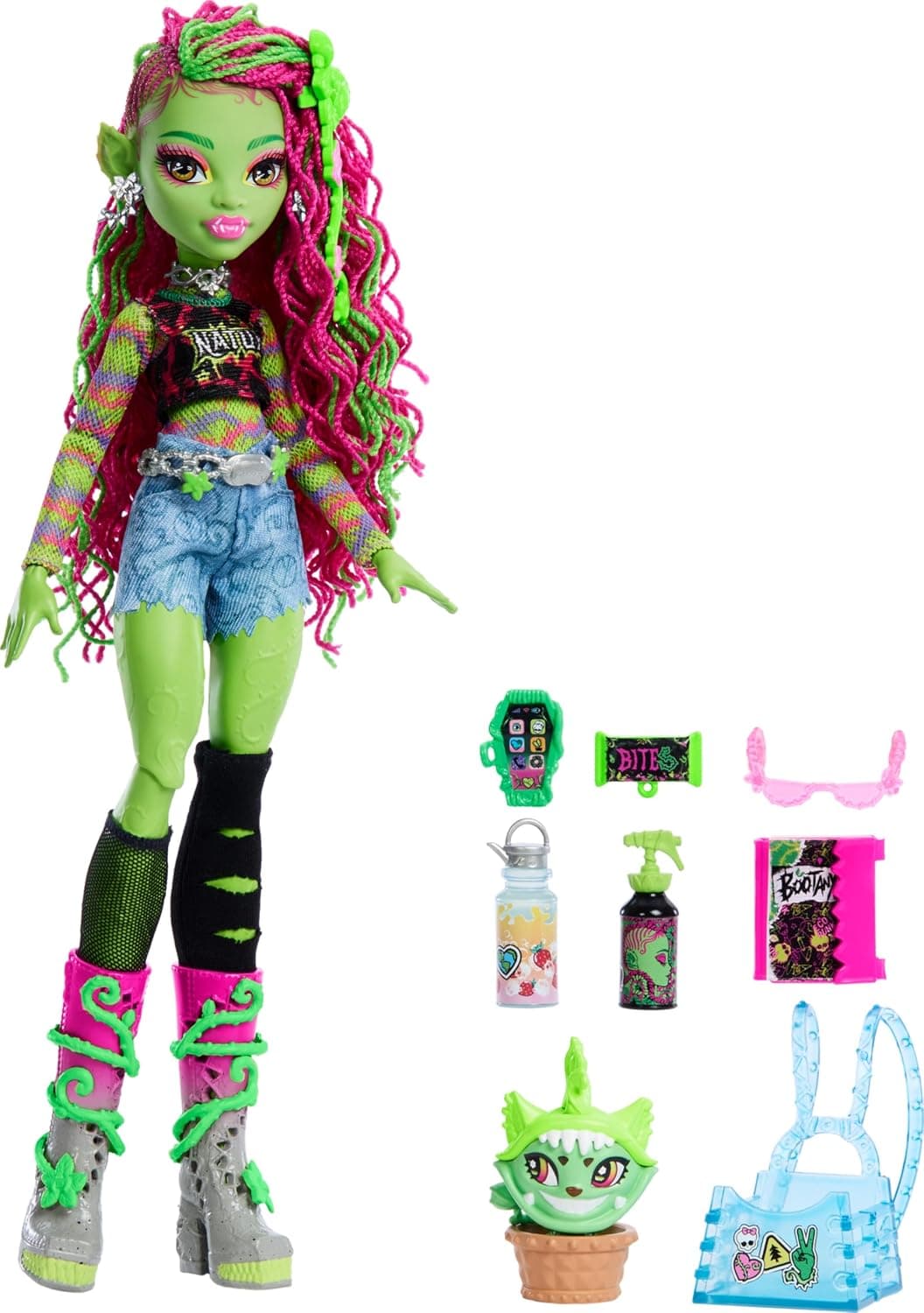 عروسک Monster High مدل Venus Mcflytrap عروسک Monster High مدل Venus Mcflytrap