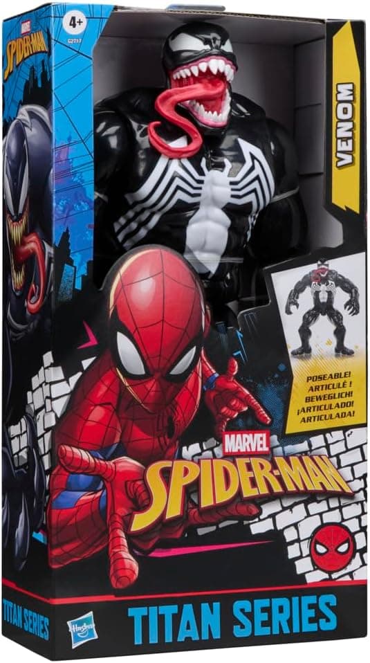فیگور اکشن Marvel Spider-Man سری Titan مدل Venom Deluxe فیگور اکشن Marvel Spider-Man سری Titan مدل Venom Deluxe