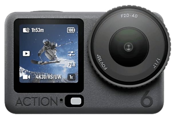 دوربین اکشن DJI مدل Osmo Action 6 Standard Combo خاکستری دوربین اکشن DJI مدل Osmo Action 6 Standard Combo خاکستری