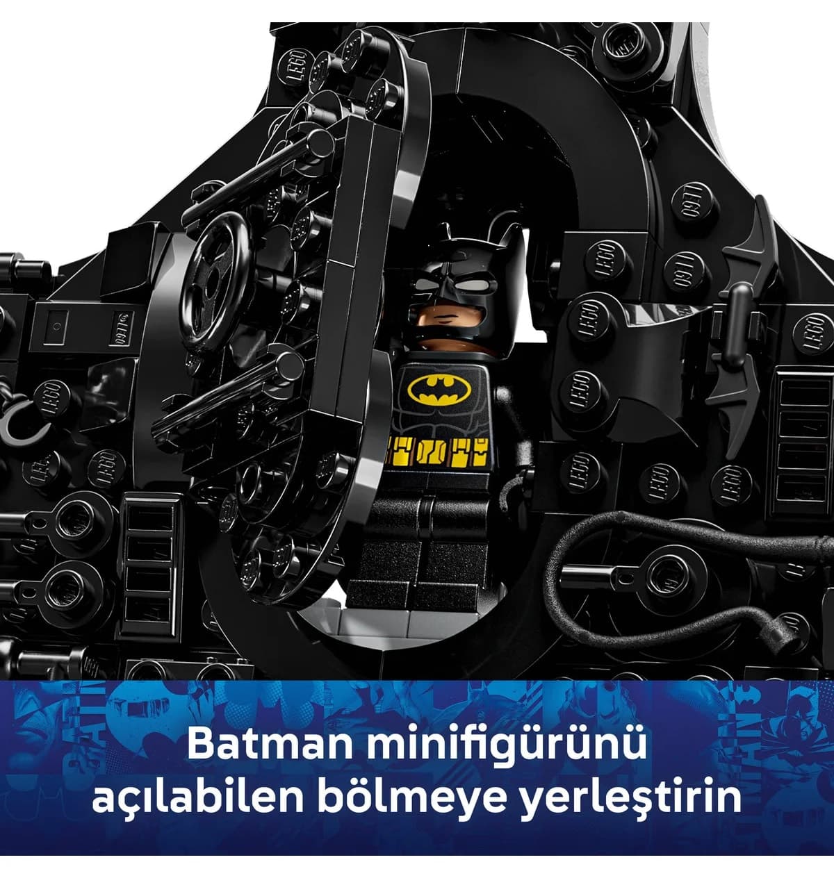 لگو DC Batman لوگوی بتمن 678 قطعه مدل 76330 لگو DC Batman لوگوی بتمن 678 قطعه مدل 76330