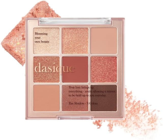 پالت سایه چشم dasique با رنگهای مات و براق مدل Shadow Palette (#02 Rose Petal) پالت سایه چشم dasique با رنگهای مات و براق مدل Shadow Palette (#02 Rose Petal)