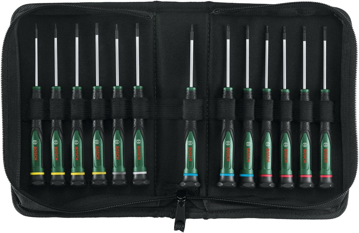 ست پیچگوشتی دقیق Bosch با ۱۳ عدد ست پیچگوشتی دقیق Bosch با ۱۳ عدد