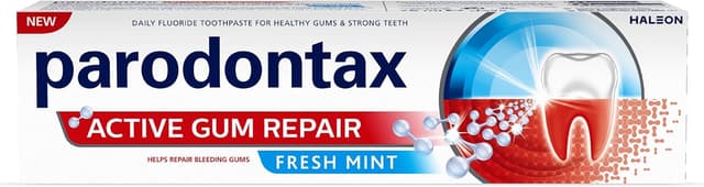خمیر دندان Parodontax ترمیم کننده لثه با طعم نعناع تازه 75 ml خمیر دندان Parodontax ترمیم کننده لثه با طعم نعناع تازه 75 ml
