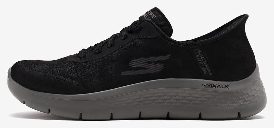کفش پیادهروی مردانه Skechers Go Walk Flex-Smooth Motion مشکی مدل 216326Tk Blk کفش پیادهروی مردانه Skechers Go Walk Flex-Smooth Motion مشکی مدل 216326Tk Blk