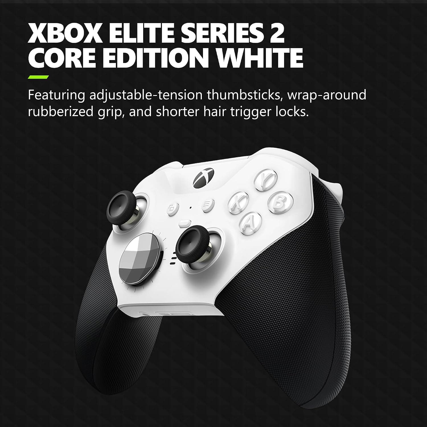 کنترلر بازی Xbox بیسیم سفید مدل Elite Series 2 Core کنترلر بازی Xbox بیسیم سفید مدل Elite Series 2 Core
