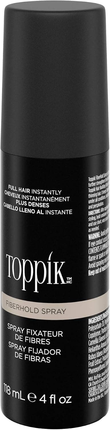 اسپری مردانه و زنانه Toppik تثبیتکننده الیاف پرکننده مو مدل FiberHold 118ml اسپری مردانه و زنانه Toppik تثبیتکننده الیاف پرکننده مو مدل FiberHold 118ml