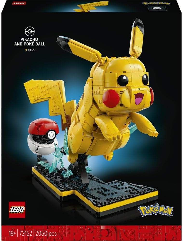 لگو Pokémon Pikachu و Poké Ball مدل 72152 لگو Pokémon Pikachu و Poké Ball مدل 72152