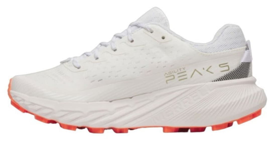 کفش تریل رانینگ زنانه Merrell سفید مدل Agility Peak 5 کفش تریل رانینگ زنانه Merrell سفید مدل Agility Peak 5