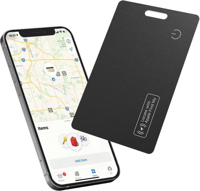 کارت ردیاب کیف پول Alimingyan بلوتوثی باریک قابل شارژ برای Apple Find My در iOS، یک عدد کارت ردیاب کیف پول Alimingyan بلوتوثی باریک قابل شارژ برای Apple Find My در iOS، یک عدد