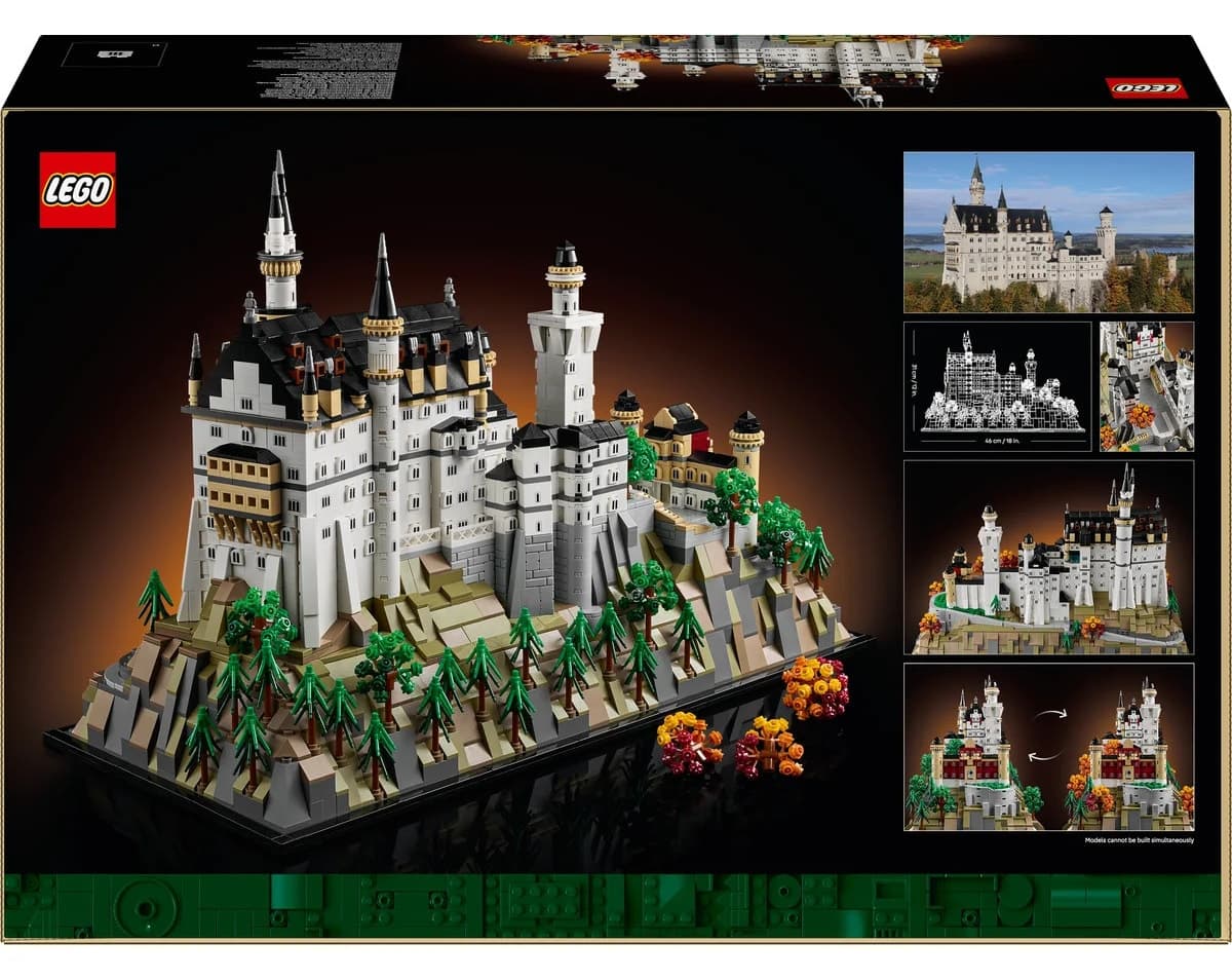 لگو Architecture قلعه Neuschwanstein با 3455 قطعه 18+ مدل 21063 لگو Architecture قلعه Neuschwanstein با 3455 قطعه 18+ مدل 21063
