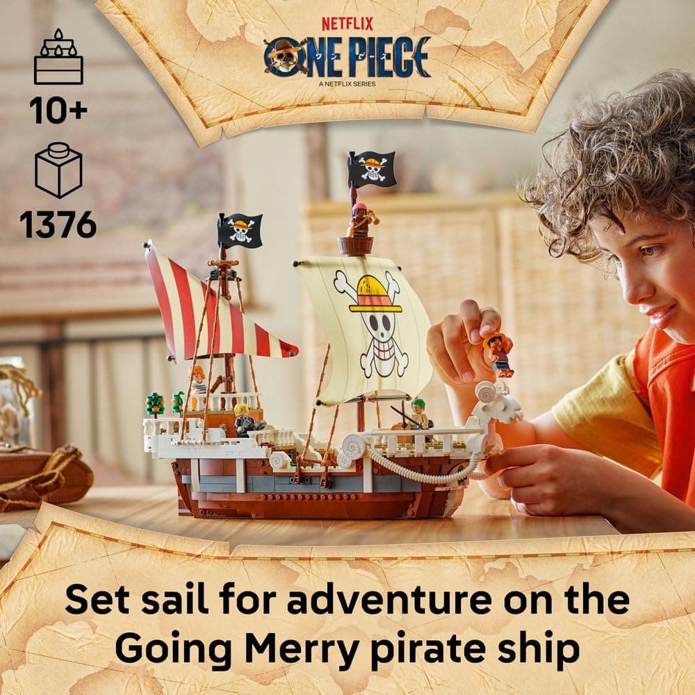 لگو کشتی دزدان دریایی The Going Merry سری One Piece مدل 75639 لگو کشتی دزدان دریایی The Going Merry سری One Piece مدل 75639