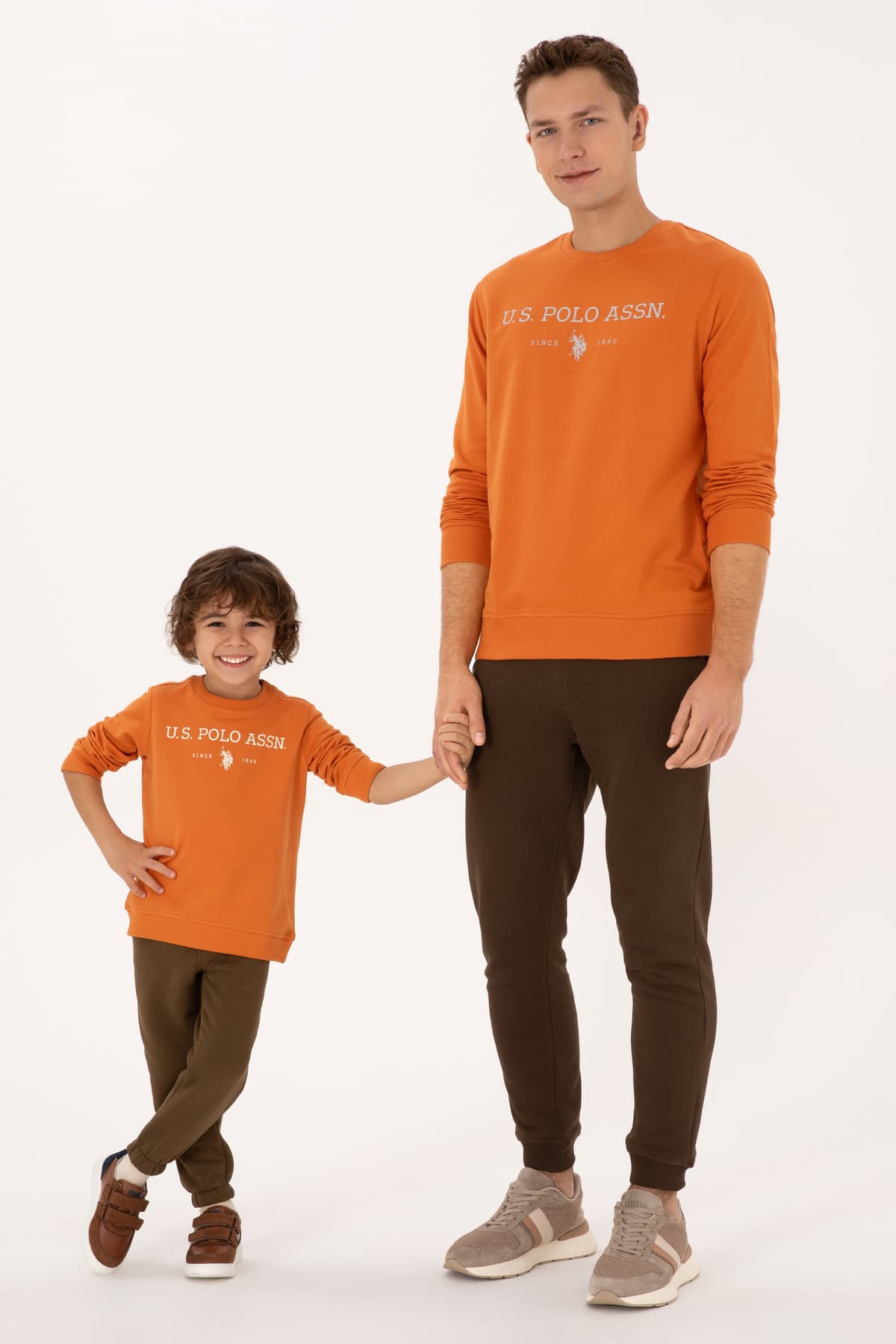 سوئیشرت مردانه U.S. Polo Assn. فیت معمولی یقه گرد مسی نازک مدل 50313743-VR182 سوئیشرت مردانه U.S. Polo Assn. فیت معمولی یقه گرد مسی نازک مدل 50313743-VR182