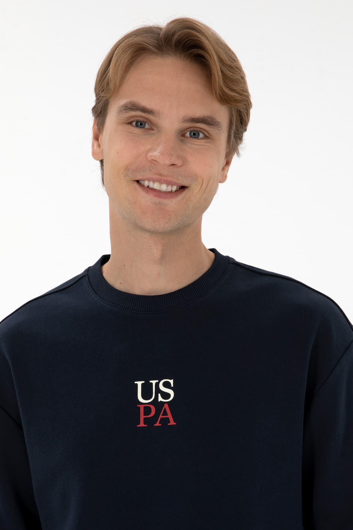 سوئیشرت مردانه U.S. Polo Assn. یقه گرد فیت راحت سرمهای مدل 50313760-VR033 سوئیشرت مردانه U.S. Polo Assn. یقه گرد فیت راحت سرمهای مدل 50313760-VR033