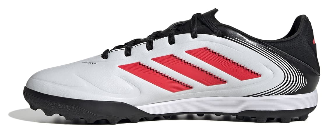 کفش فوتبال مردانه adidas Copa Pure III League TF سفید هالی سالن مدل ID9044 کفش فوتبال مردانه adidas Copa Pure III League TF سفید هالی سالن مدل ID9044