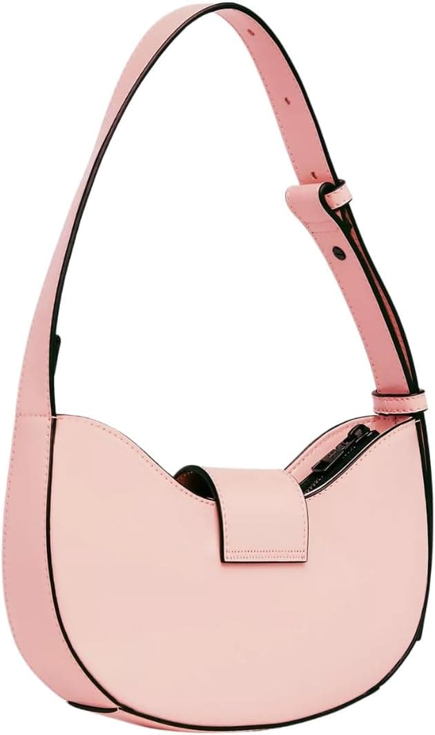 کیف دوشی زنانه Calvin Klein صورتی Off Duty مدل Round Shoulderbag22 H کیف دوشی زنانه Calvin Klein صورتی Off Duty مدل Round Shoulderbag22 H