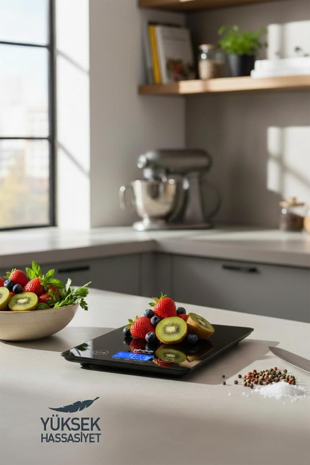 ترازو آشپزخانه دیجیتال Sinbo ظرفیت 5 کیلوگرم نمایشگر LCD مشکی سکوی شیشهای مدل SKS-4526 ترازو آشپزخانه دیجیتال Sinbo ظرفیت 5 کیلوگرم نمایشگر LCD مشکی سکوی شیشهای مدل SKS-4526