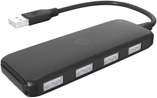 هاب USB چهارپورت HP مشکی با USB 2.0 مدل DHC-CT110C هاب USB چهارپورت HP مشکی با USB 2.0 مدل DHC-CT110C