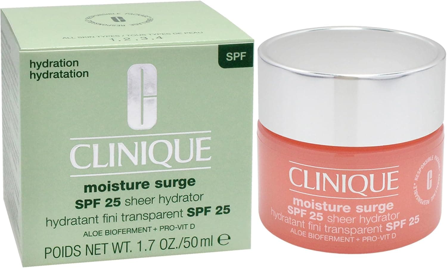 کرم مرطوبکننده Clinique Moisture Surge CLQ F25 50ml کرم مرطوبکننده Clinique Moisture Surge CLQ F25 50ml