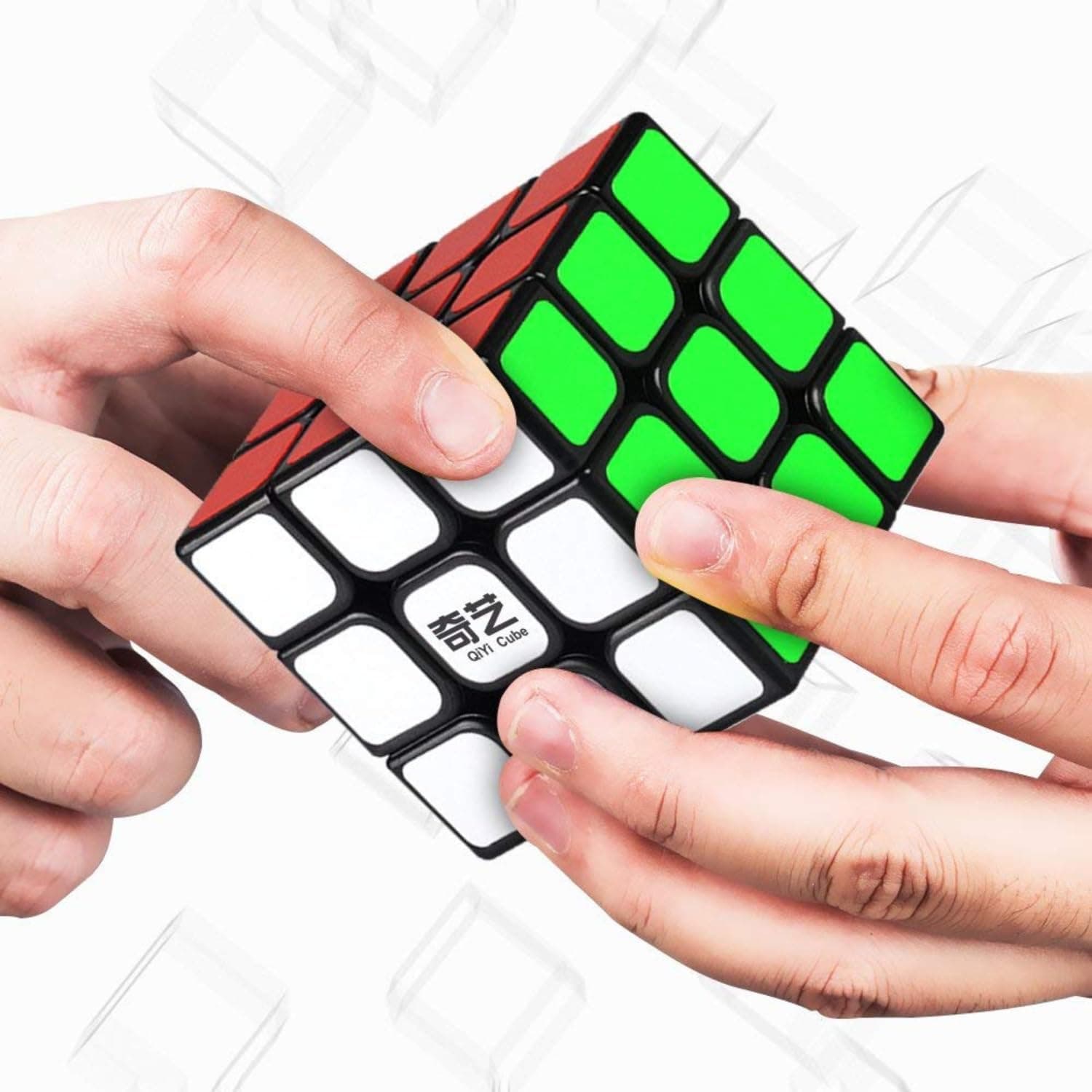مکعب روبیک 3×3 cubelelo رنگ مشکی مدل Qiyi Sail مکعب روبیک 3×3 cubelelo رنگ مشکی مدل Qiyi Sail
