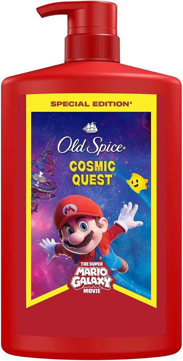 ژل دوش Old Spice ۳ در ۱ Super Mario 1000ml ژل دوش Old Spice ۳ در ۱ Super Mario 1000ml