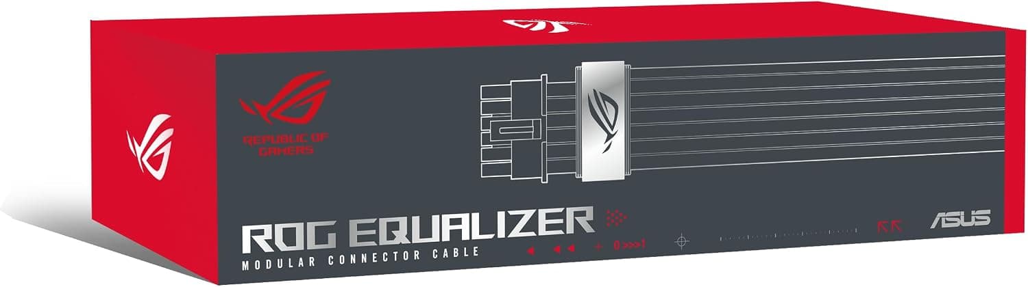 کابل برق PCIe ASUS ROG Equalizer مدل 12V-2x6، سازگار با ATX 3.1 و PCIe 5.1، با 3 سال گارانتی کابل برق PCIe ASUS ROG Equalizer مدل 12V-2x6، سازگار با ATX 3.1 و PCIe 5.1، با 3 سال گارانتی