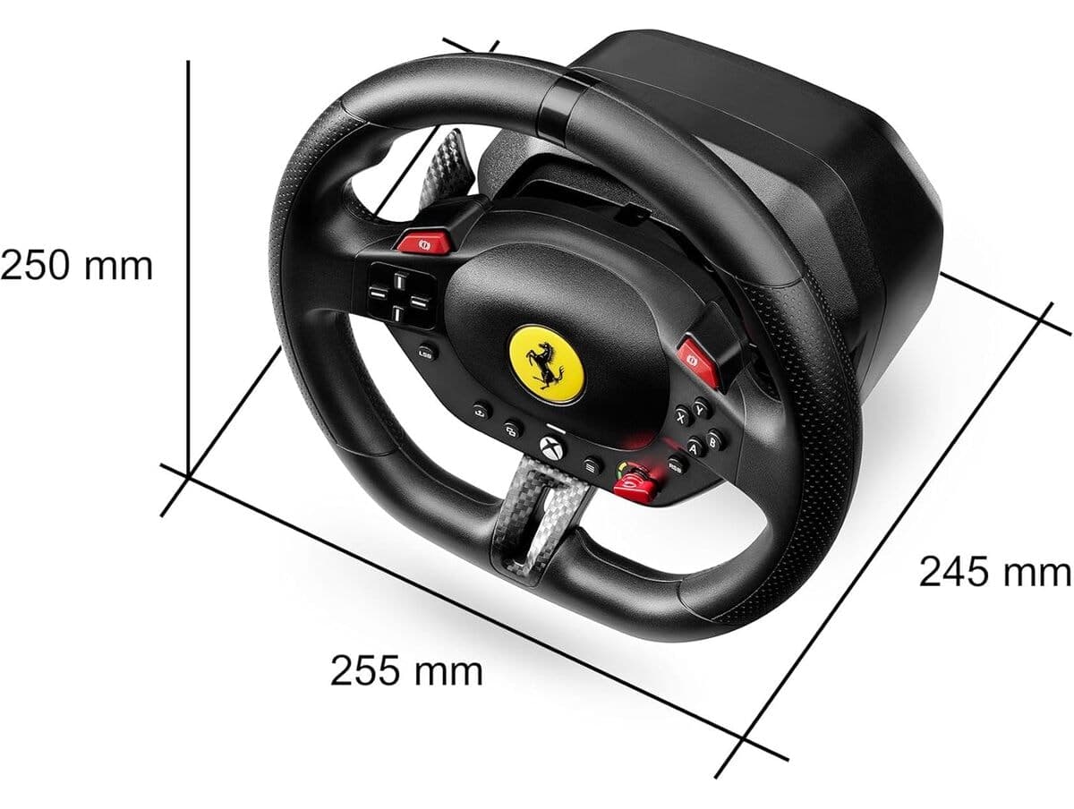 فرمان مسابقهای Thrustmaster Ferrari 296 GTS با لایسنس رسمی مدل T98-X فرمان مسابقهای Thrustmaster Ferrari 296 GTS با لایسنس رسمی مدل T98-X
