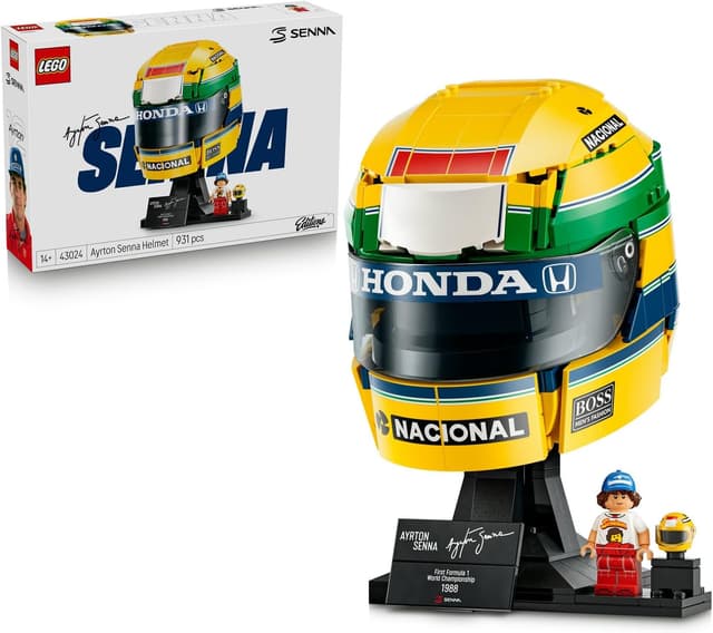 لگو Editions Ayrton Senna کلاه ایمنی مدل 43024 لگو Editions Ayrton Senna کلاه ایمنی مدل 43024