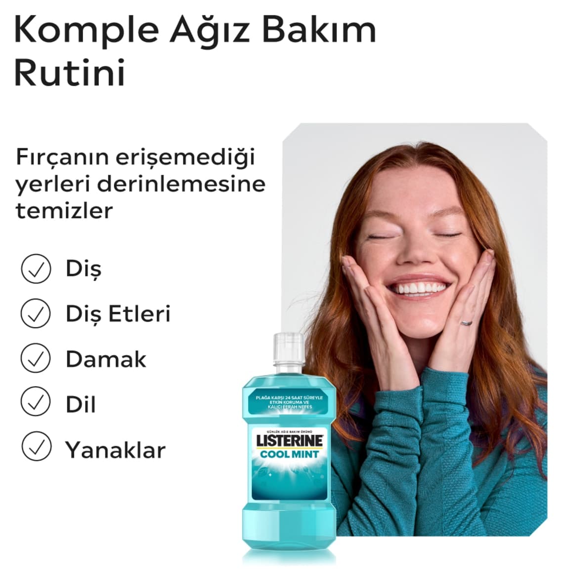 دهانشویه Listerine نعنای خنک طعم قوی حاوی الکل 500ml×2 دهانشویه Listerine نعنای خنک طعم قوی حاوی الکل 500ml×2
