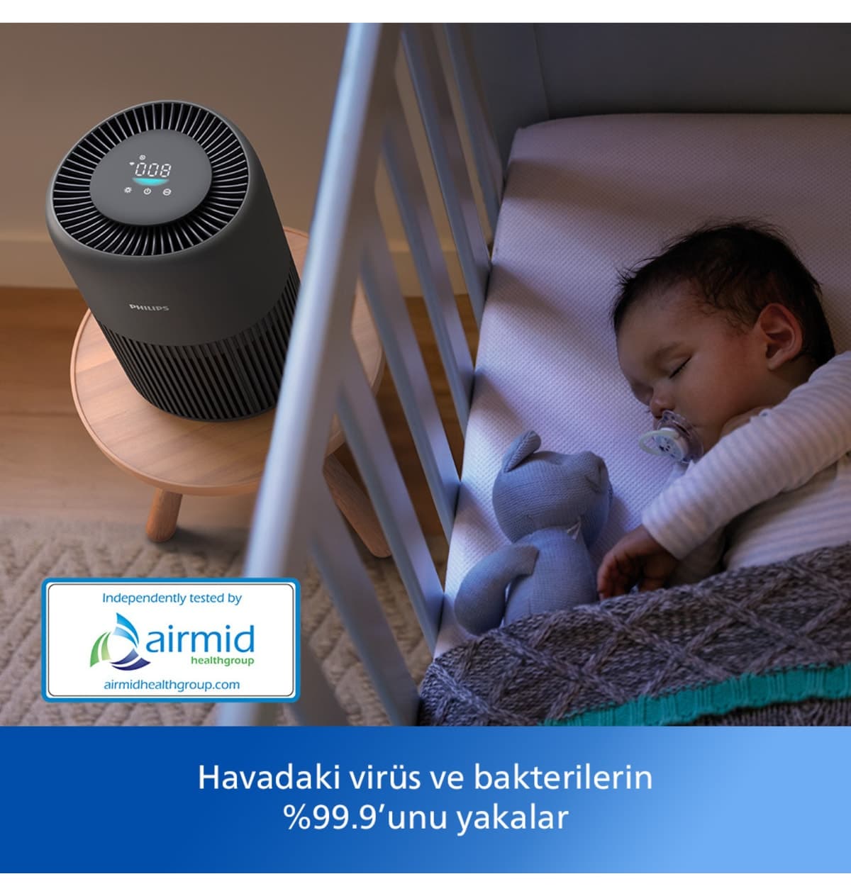 دستگاه تصفیه هوا Philips سری 900 با فیلتر HEPA سهلایه مناسب تا 65 M2 مدل AC0951/13 دستگاه تصفیه هوا Philips سری 900 با فیلتر HEPA سهلایه مناسب تا 65 M2 مدل AC0951/13