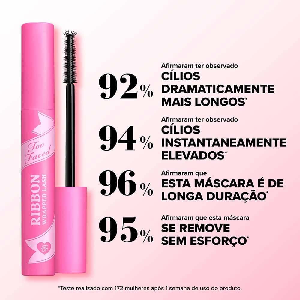 ریمل مژه Too Faced مدل Ribbon Wrapped Lash مشکی ریمل مژه Too Faced مدل Ribbon Wrapped Lash مشکی
