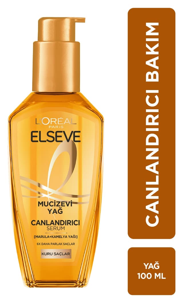 روغن مو Elseve حاوی ماروولا و کاملیا براقکننده 100ml روغن مو Elseve حاوی ماروولا و کاملیا براقکننده 100ml