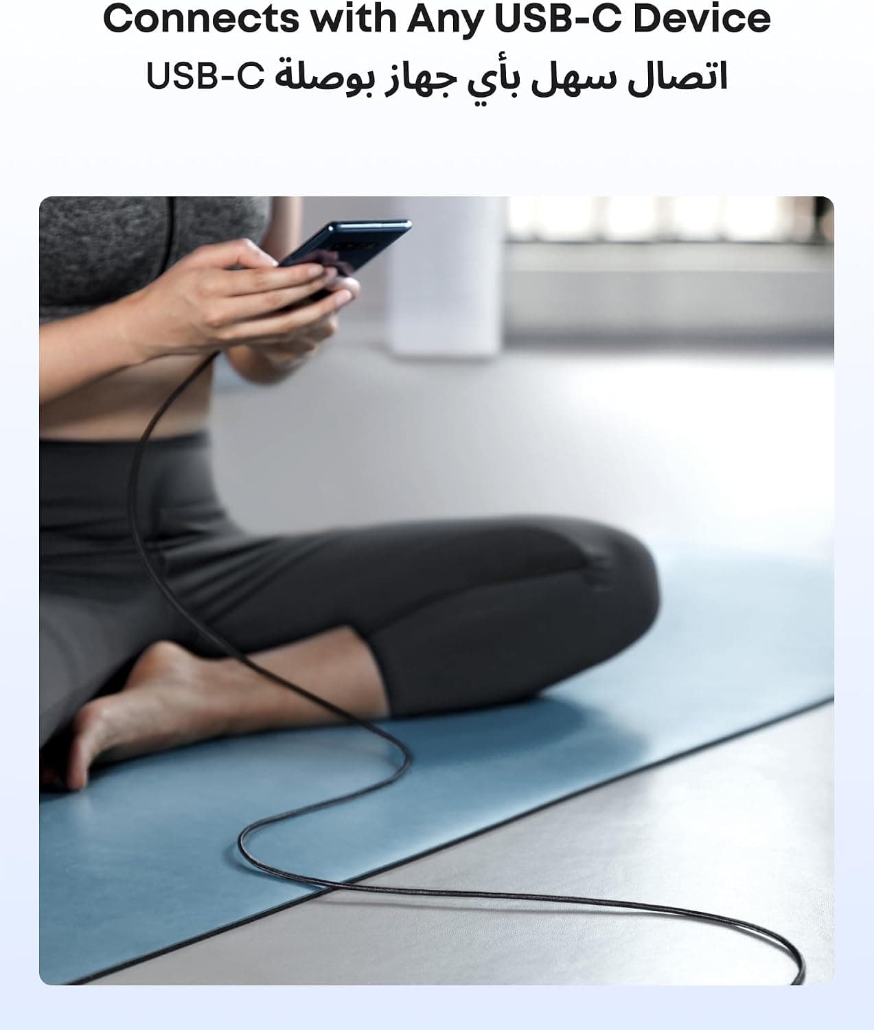 کابل مردانه Anker USB-A به USB-C بسته 2 تایی 1.8m مشکی کابل مردانه Anker USB-A به USB-C بسته 2 تایی 1.8m مشکی