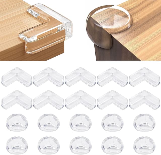 محافظ گوشه YIIFELL مدل Lشکل 24pcs محافظ گوشه YIIFELL مدل Lشکل 24pcs