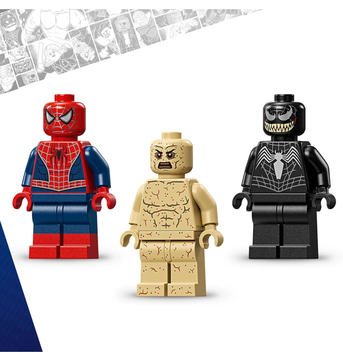لگو Marvel نبرد افسانهای Spider-Man علیه Sandman مدل 76334 201 قطعه لگو Marvel نبرد افسانهای Spider-Man علیه Sandman مدل 76334 201 قطعه