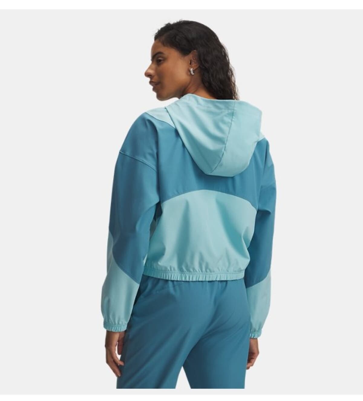 ژاکت زنانه Under Armour UA Rival کلاهدار با پارچه بافتهشده مدل 6004849-425 ژاکت زنانه Under Armour UA Rival کلاهدار با پارچه بافتهشده مدل 6004849-425