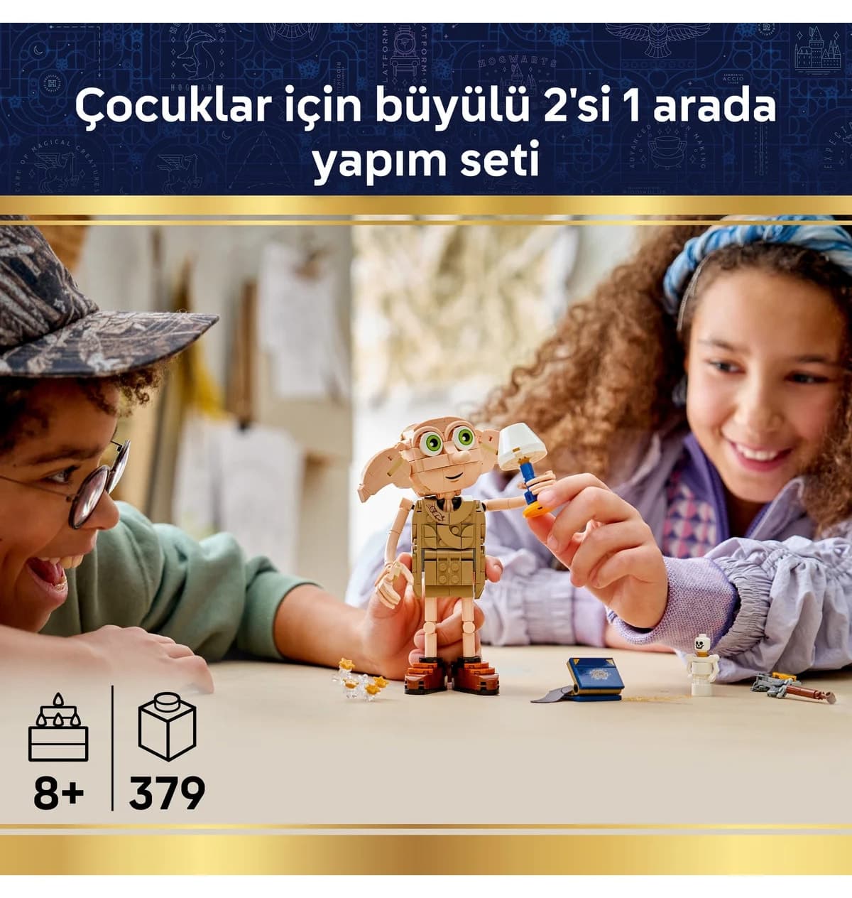 لگو Harry Potter مدل 76469 Dobby آزاد ۳۷۹ قطعه لگو Harry Potter مدل 76469 Dobby آزاد ۳۷۹ قطعه