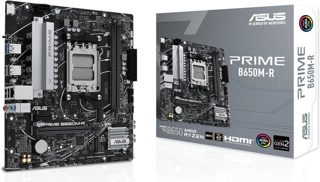 مادربرد ASUS سوکت AM5 چیپست AMD B650 mATX مدل Prime B650M-R مادربرد ASUS سوکت AM5 چیپست AMD B650 mATX مدل Prime B650M-R