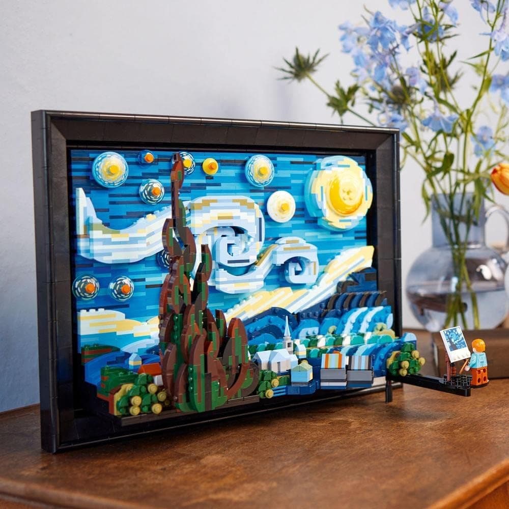 لگو Ideas مدل 21333 Vincent van Gogh The Starry Night لگو Ideas مدل 21333 Vincent van Gogh The Starry Night