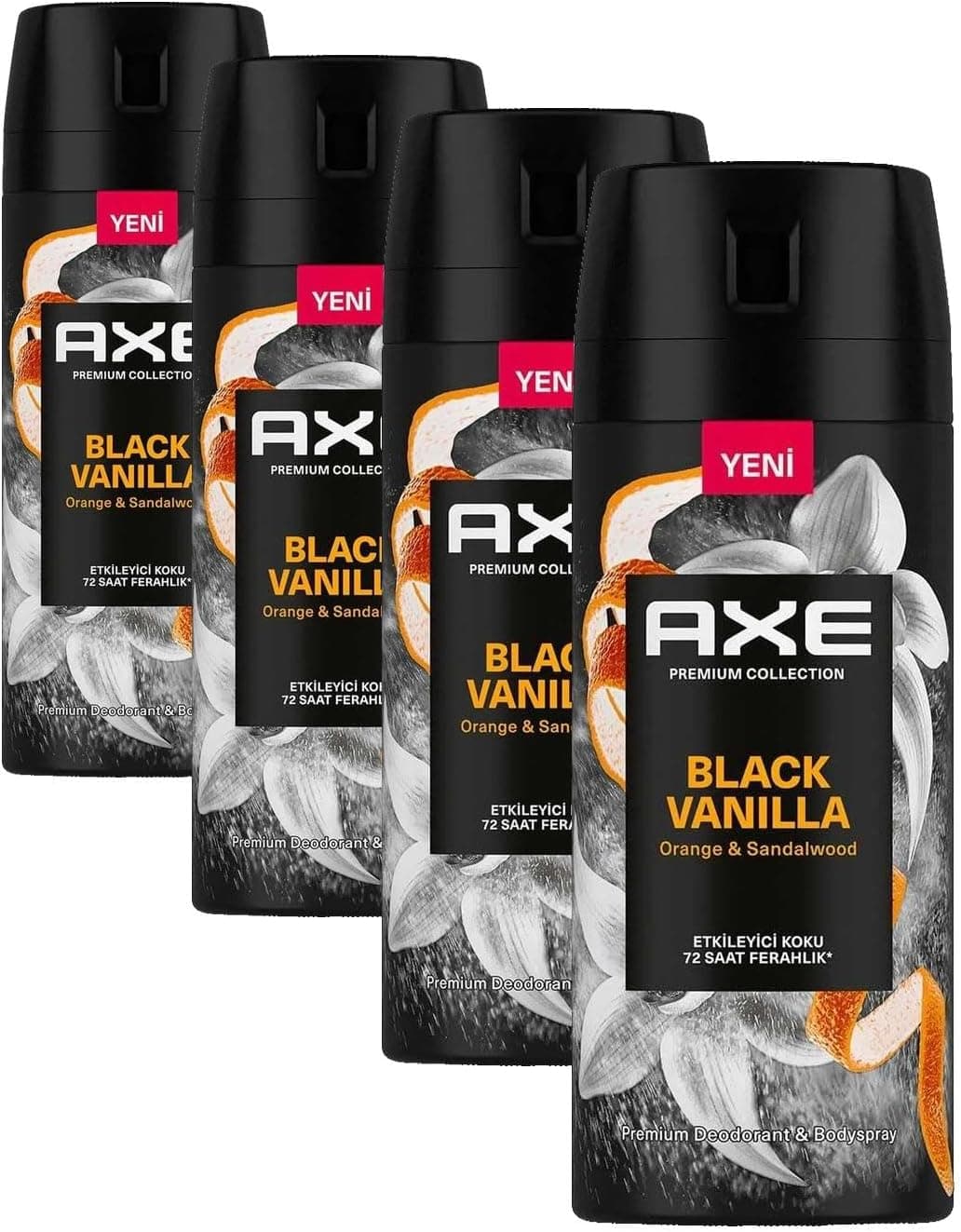 اسپری دئودورانت مردانه AXE Black Vanilla 150 ml اسپری دئودورانت مردانه AXE Black Vanilla 150 ml