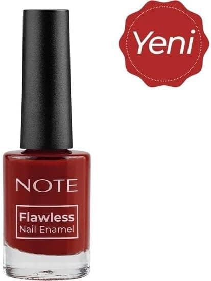 لاک ناخن NOTE Cosmetics Flawless Oje قرمز روشن مدل 101 لاک ناخن NOTE Cosmetics Flawless Oje قرمز روشن مدل 101