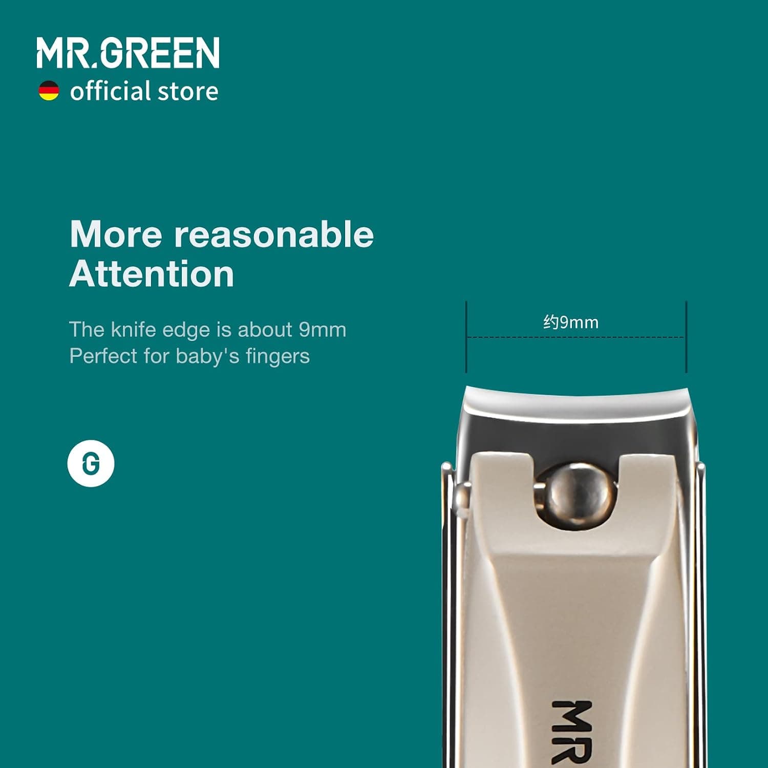 قیچی کوتاهی ناخن نوزاد MR.GREEN ایمن همراه سوهان ناخن قیچی کوتاهی ناخن نوزاد MR.GREEN ایمن همراه سوهان ناخن