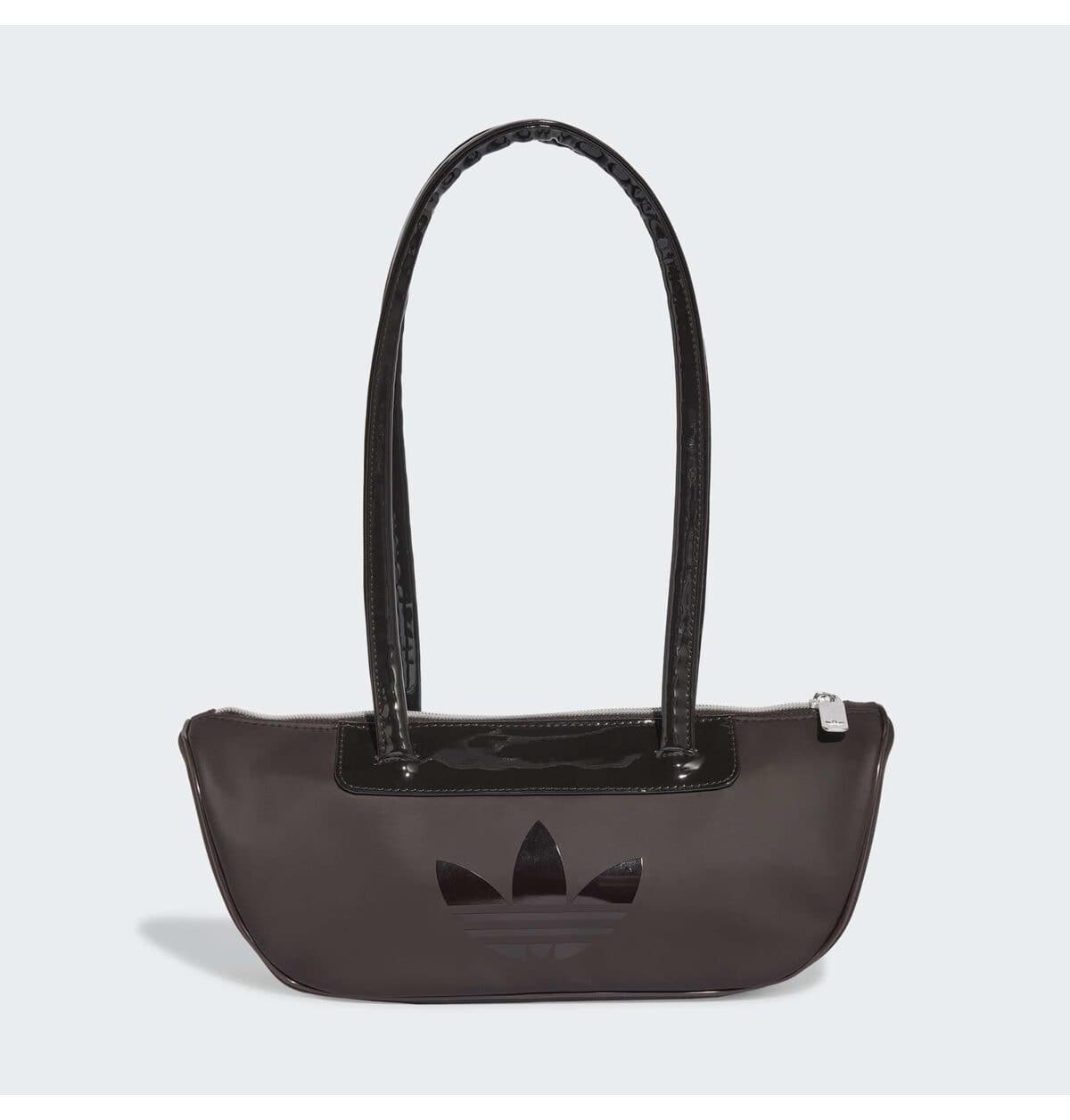 کیف دوشی زنانه adidas Adicolor Bowling قهوهای مدل KR6768 کیف دوشی زنانه adidas Adicolor Bowling قهوهای مدل KR6768