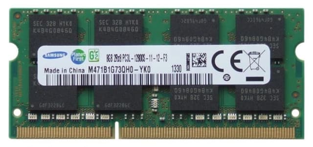 رم لپتاپ Samsung ظرفیت 8 Gb از نوع Sodımm مدل M471b1g73qh0-yk0 PC3l-12800s 1600mhz Ddr3 رم لپتاپ Samsung ظرفیت 8 Gb از نوع Sodımm مدل M471b1g73qh0-yk0 PC3l-12800s 1600mhz Ddr3