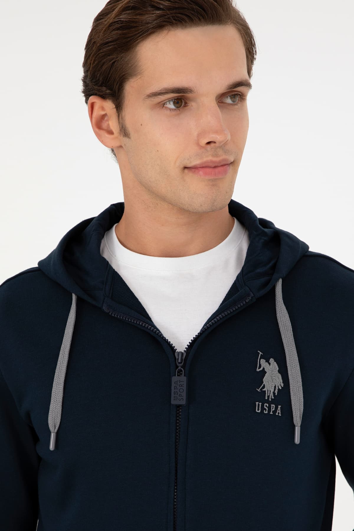 کاردیگان مردانه U.S. Polo Assn. بافت سرمهای مدل 50289028-VR033 کاردیگان مردانه U.S. Polo Assn. بافت سرمهای مدل 50289028-VR033