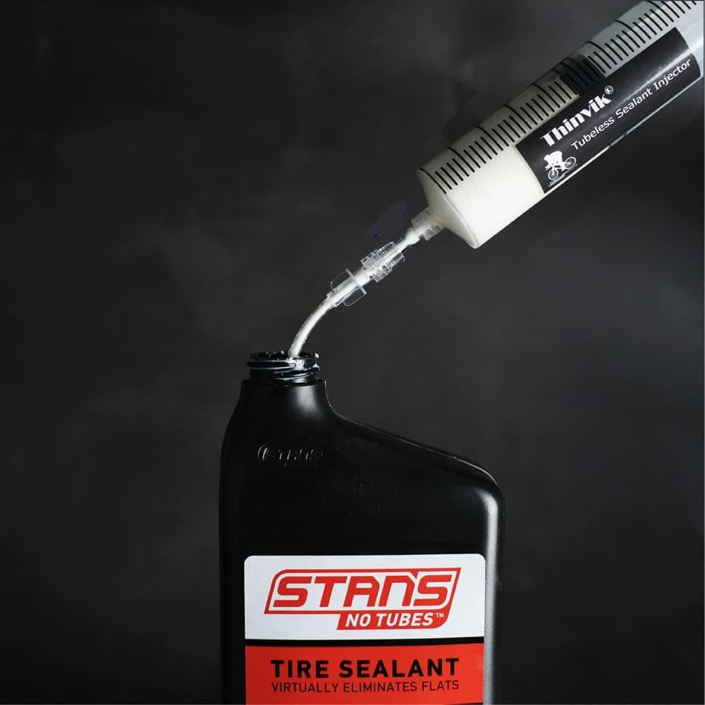 ابزار تزریق مایع پنچرگیری تیوبلس دوچرخه Thinvik حجم 3.5 oz/100ML ابزار تزریق مایع پنچرگیری تیوبلس دوچرخه Thinvik حجم 3.5 oz/100ML