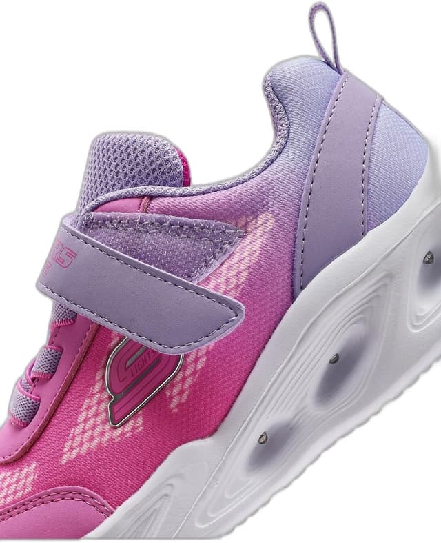 کفش ورزشی کودکانه Skechers Sola Glow Ombre Deluxe مدل 303714N کفش ورزشی کودکانه Skechers Sola Glow Ombre Deluxe مدل 303714N