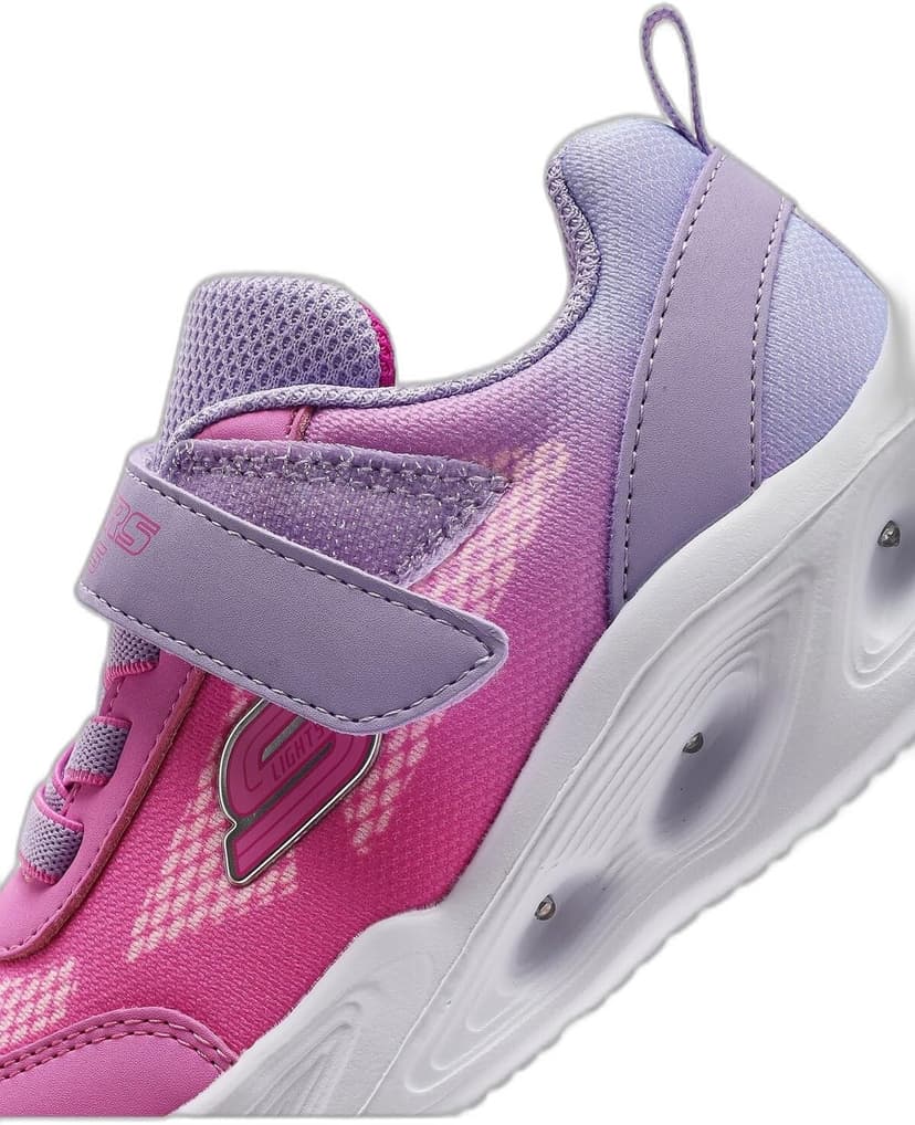 کفش ورزشی کودکانه Skechers Sola Glow Ombre Deluxe مدل 303714N کفش ورزشی کودکانه Skechers Sola Glow Ombre Deluxe مدل 303714N